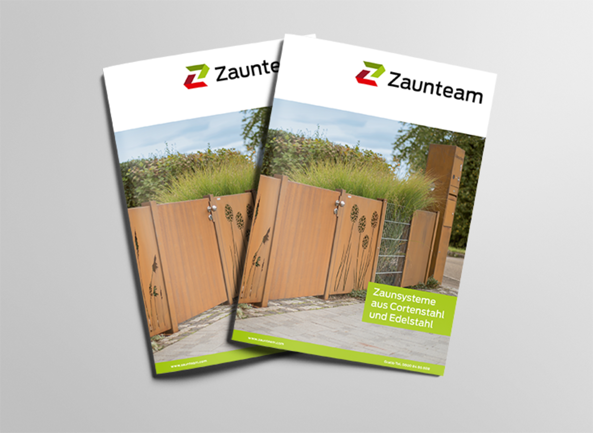 Zaunsysteme aus Cortenstahl und Edelstahl | © Zaunteam Zaunteam bietet Zaunsysteme aus Cortenstahl und Edelstahl | © Zaunteam