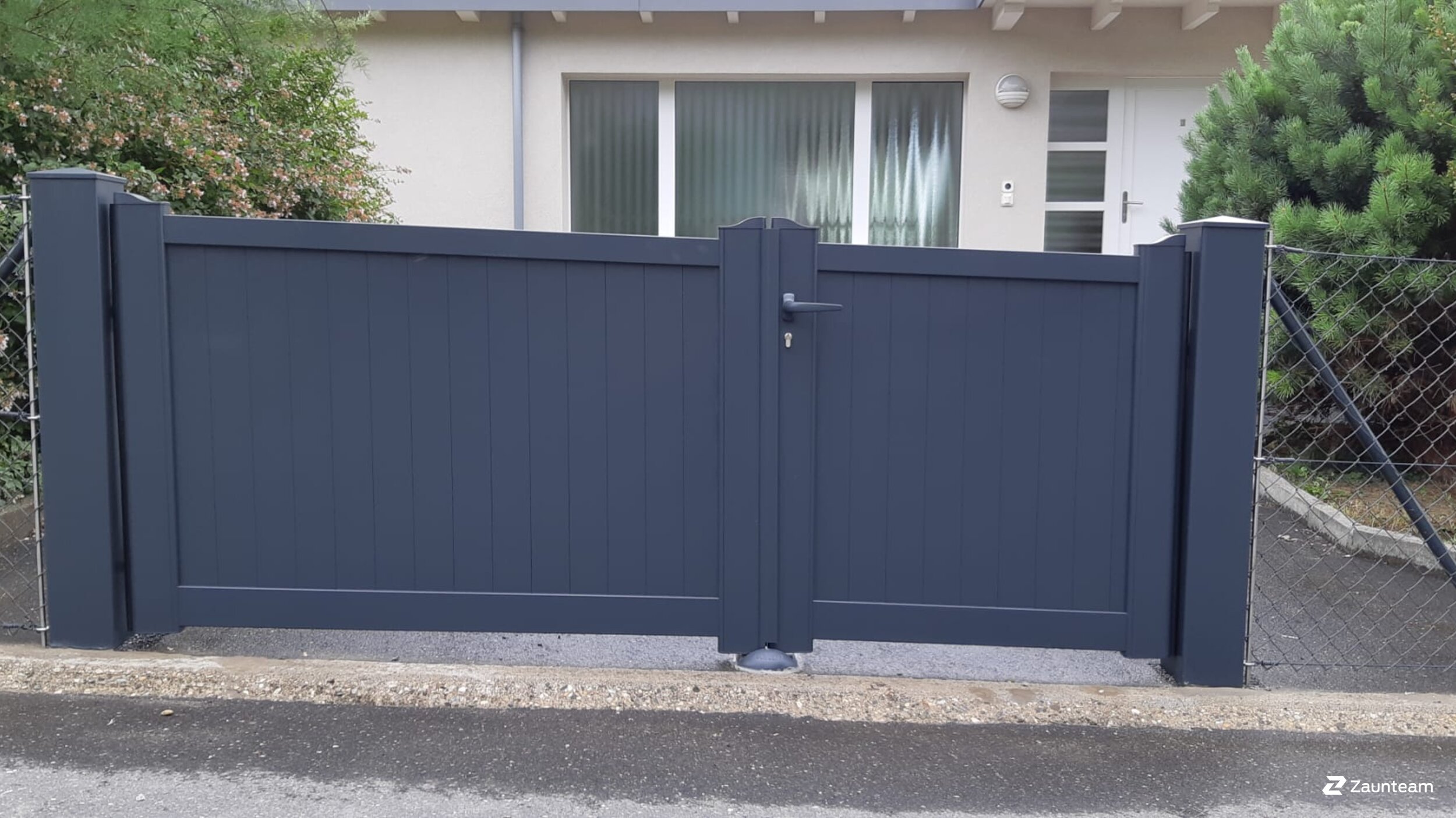 Aluzaun aus dem 2020 in 1095 Lutry Schweiz von Swissclôture Léman.