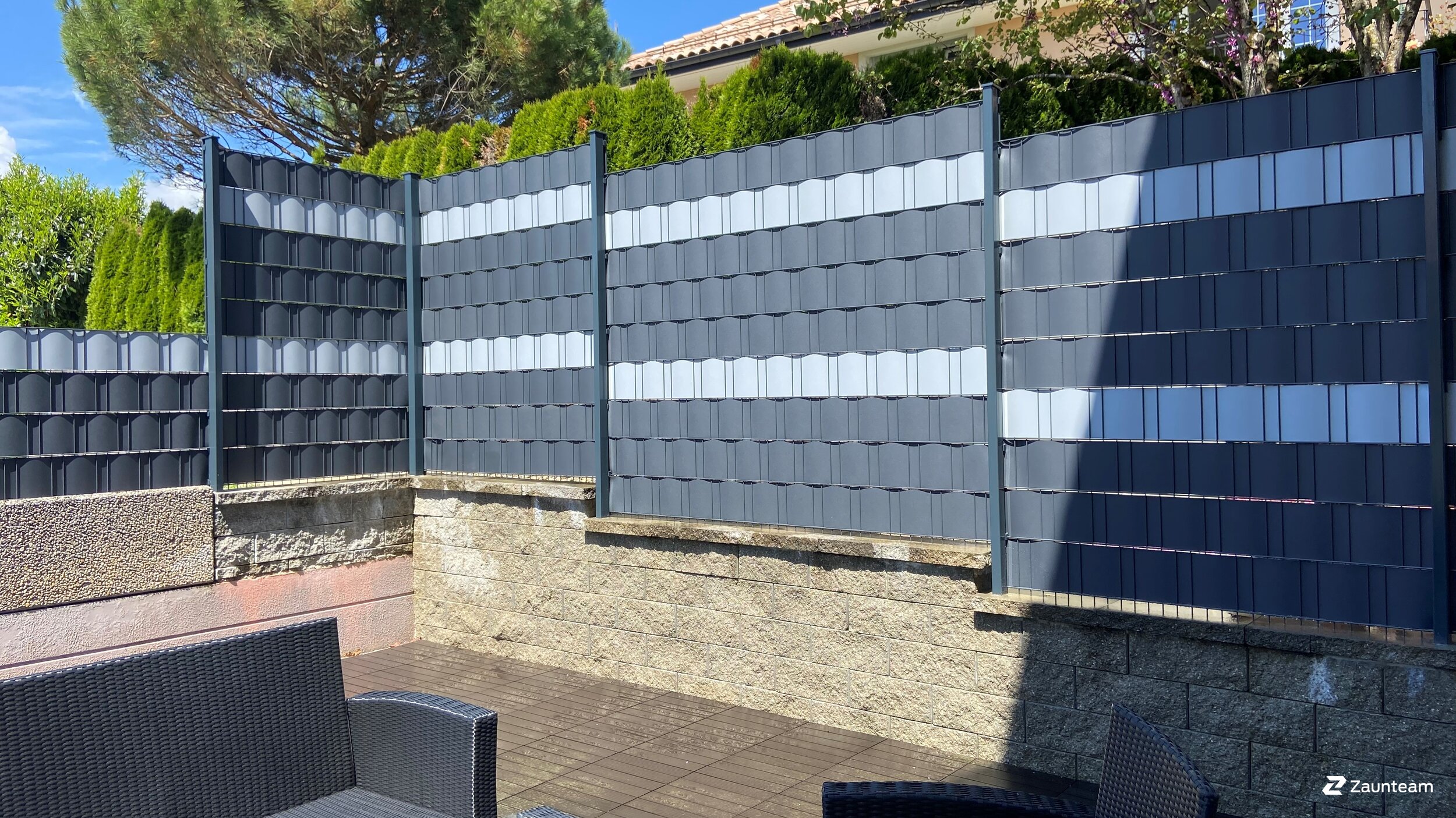 Flecht Sichtschutz aus dem 2021 in 1033 Cheseaux-sur-Lausanne Schweiz von Swissclôture Léman.