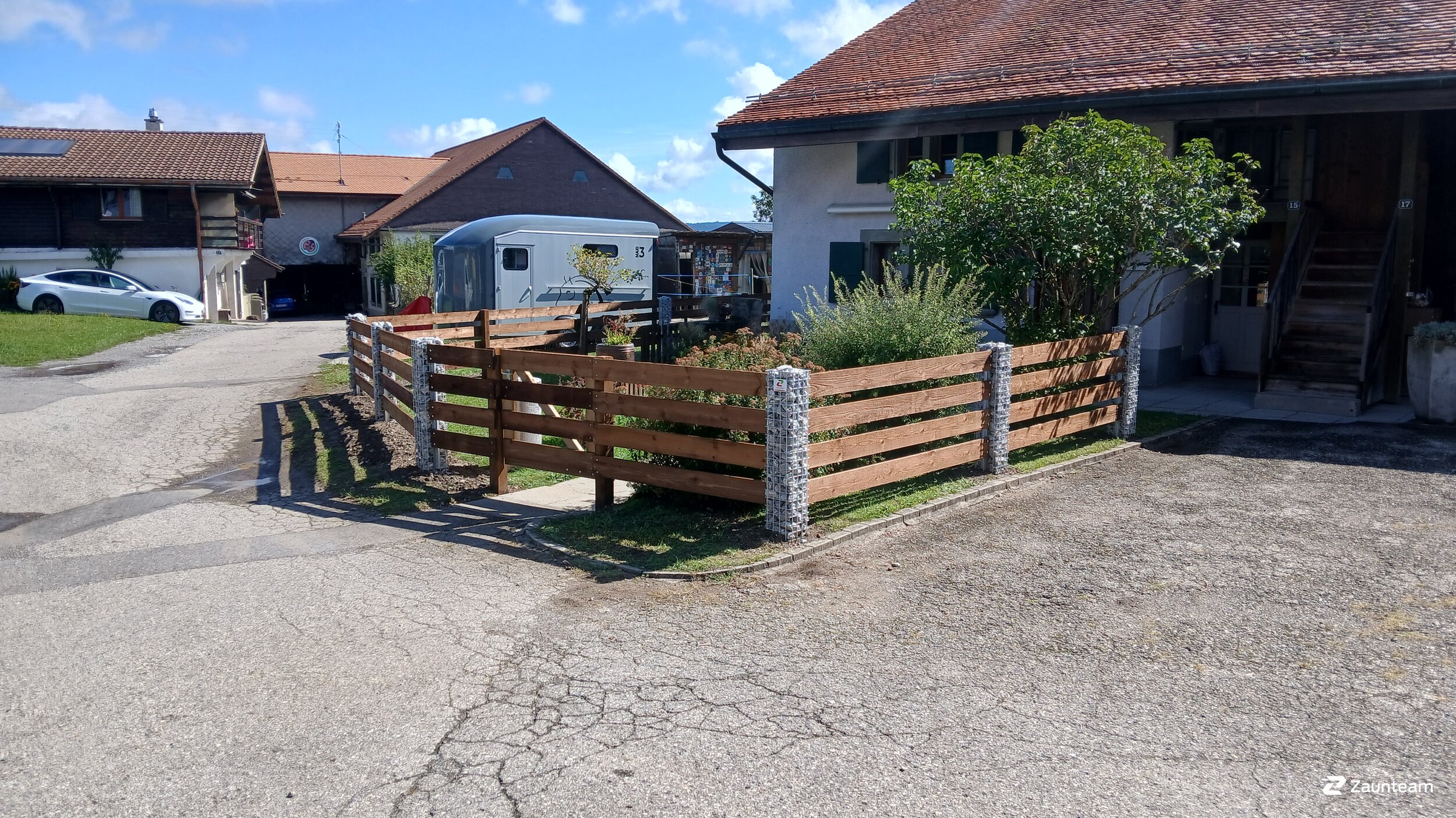 Ranchzaun aus dem 2025 in 1076 Ferlens Schweiz von Swissclôture Léman.