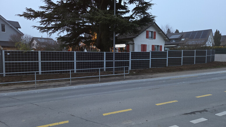 Clôture anti-bruit de 2025 à 1304 Cossonay Suisse de Swissclôture Léman.