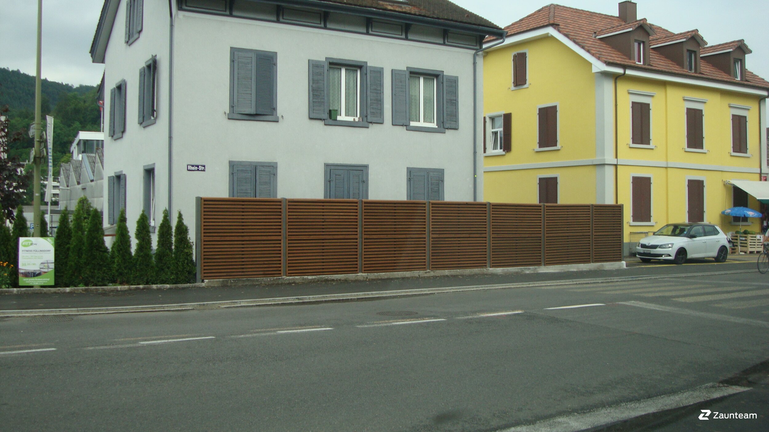 Lärmschutzzaun aus dem 2016 in 4410 Liestal Schweiz von Zaunteam Nordwest.
