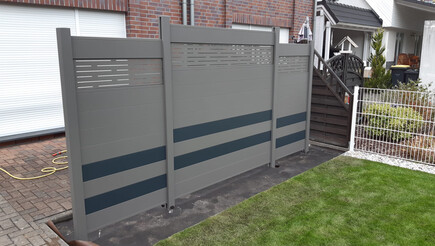 Protection brise-vue en aluminium de 2022 à 01445 Radebeul Allemagne de Zaunteam Dresden-Nord.