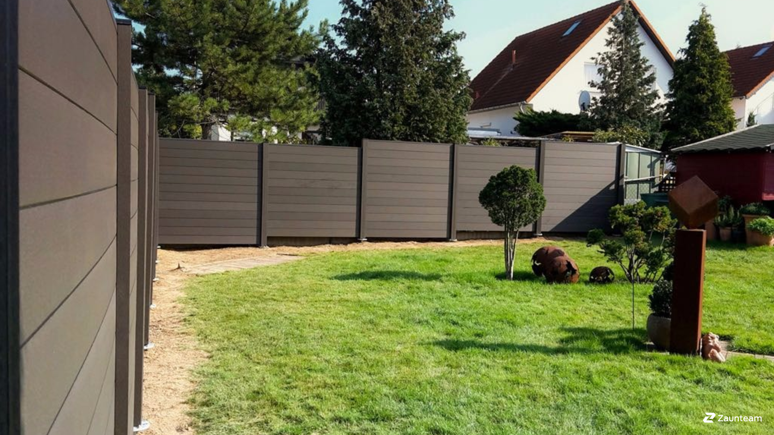 WPC Sichtschutz aus dem 2017 in 06667 Weißenfels Deutschland von Zaunteam Ostthüringen.