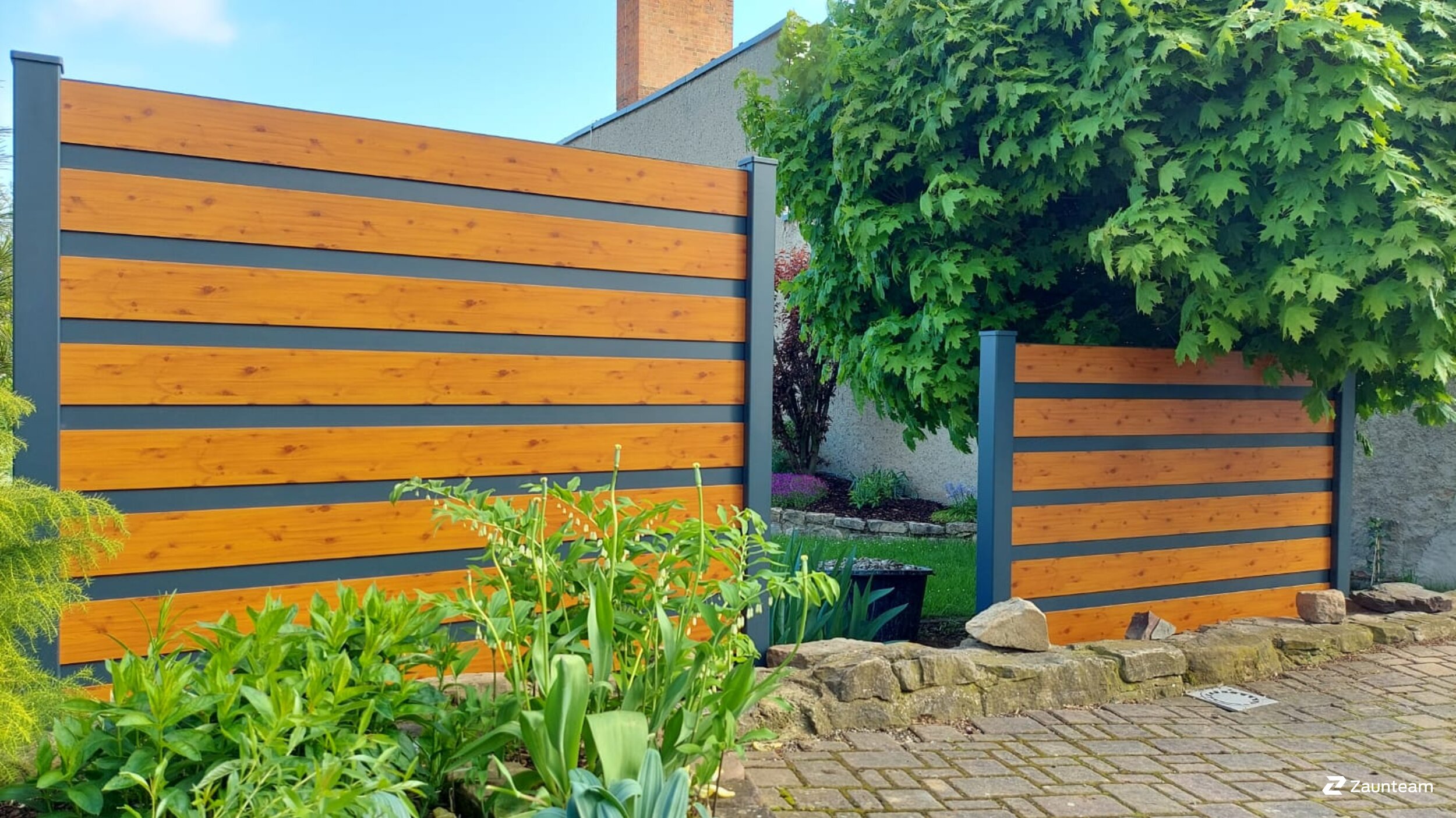 Aluminium Sichtschutz aus dem 2020 in 06711 Zeitz Deutschland von Zaunteam Ostthüringen.