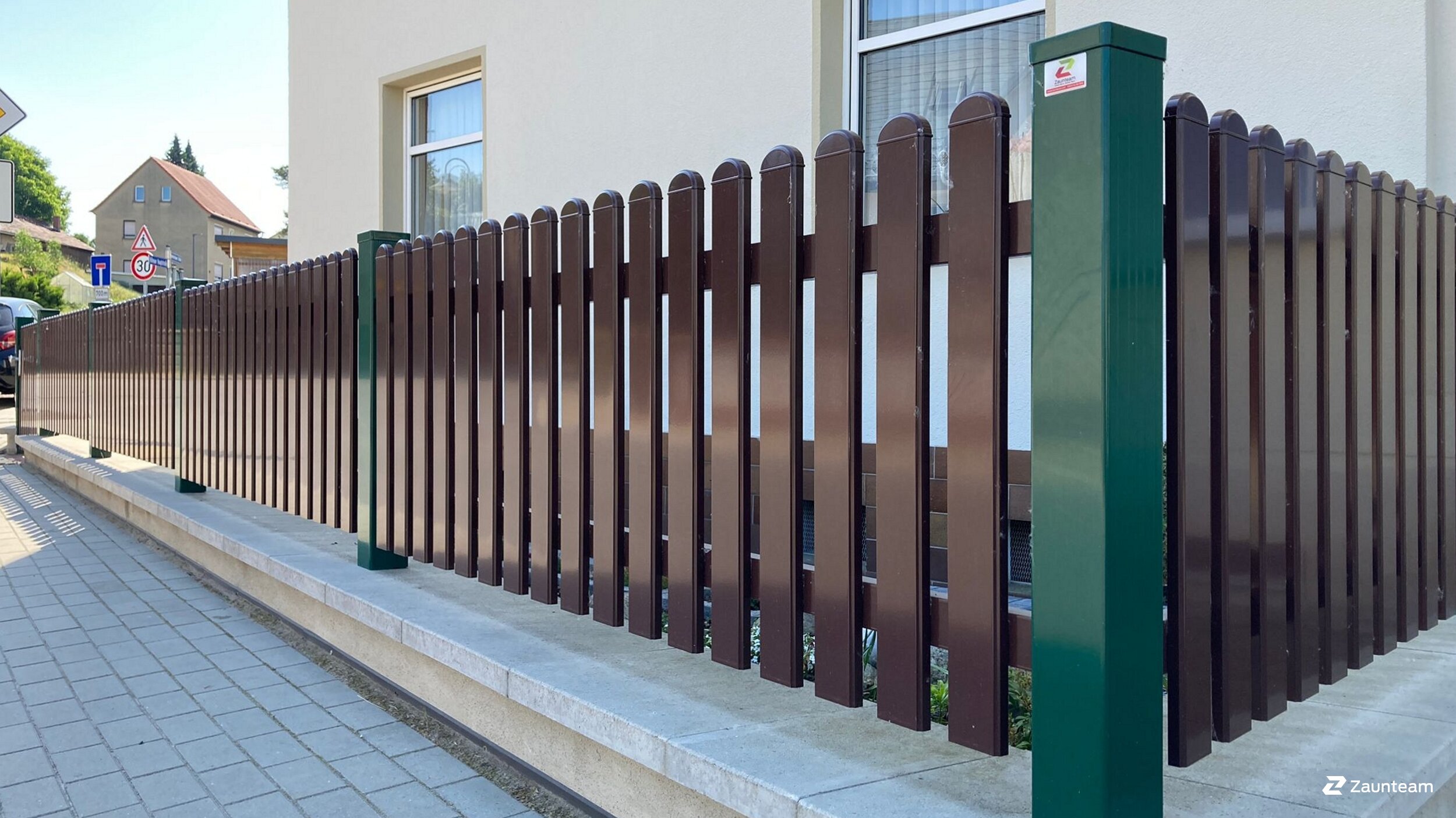 Aluzaun aus dem 2023 in 04610 Meuselwitz Deutschland von Zaunteam Ostthüringen.