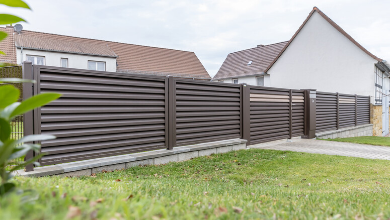 Clôture en aluminium de 2024 à 06712 Droßdorf Allemagne de Zaunteam Ostthüringen.