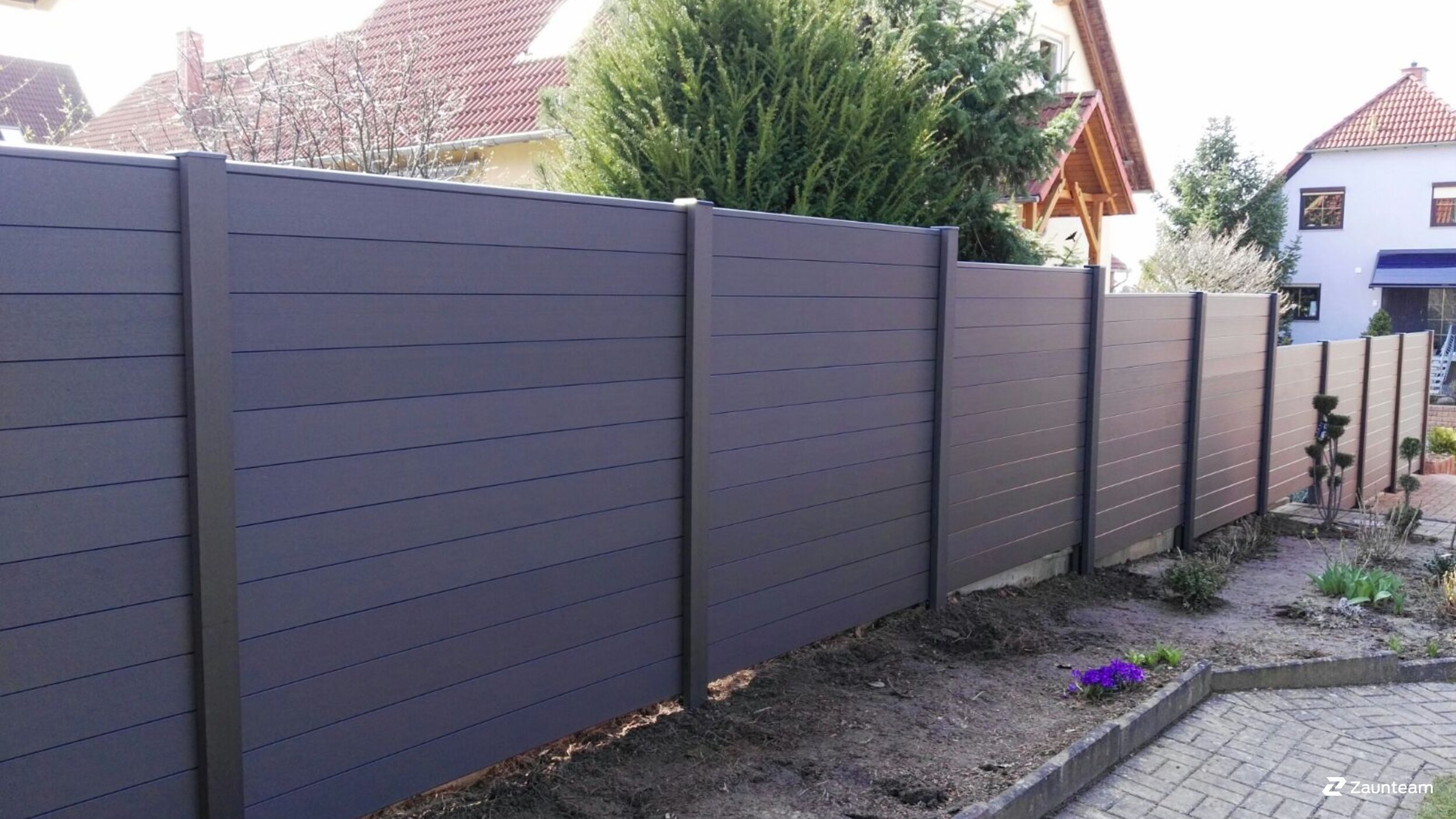 WPC Sichtschutz aus dem 2017 in 06667 Weißenfels Deutschland von Zaunteam Ostthüringen.