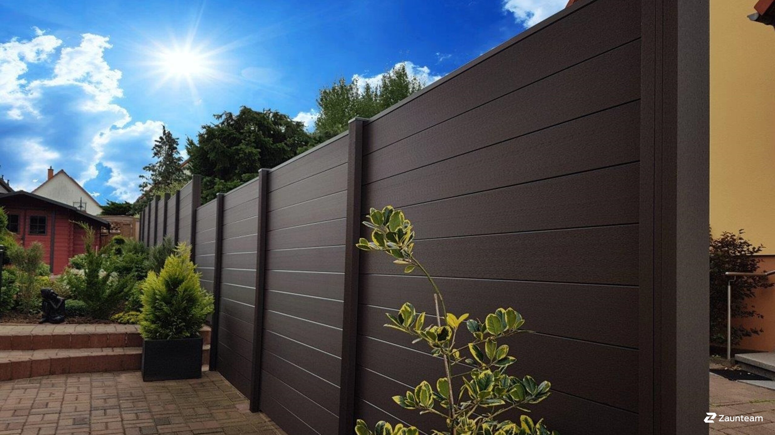 WPC Sichtschutz aus dem 2017 in 06667 Weißenfels Deutschland von Zaunteam Ostthüringen.