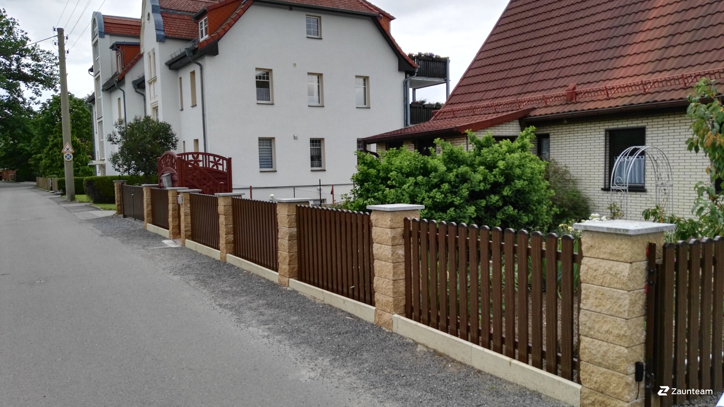 Kunststoff Zaun aus dem 2017 in 07548 Gera Deutschland von Zaunteam Ostthüringen.