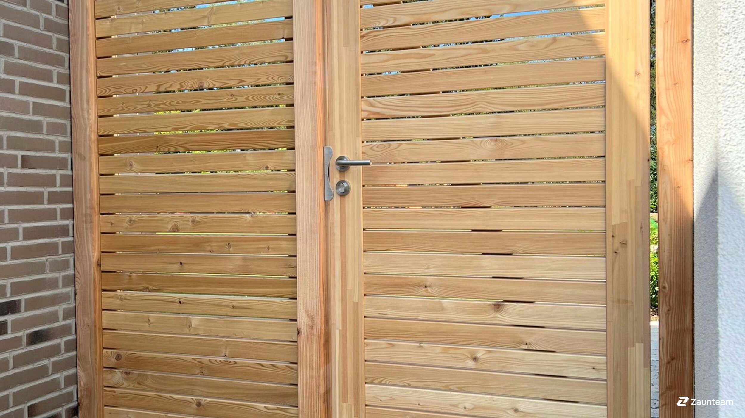 Holz Sichtschutz aus dem 2022 in 45481 Mülheim Deutschland von Zaunteam Essen.