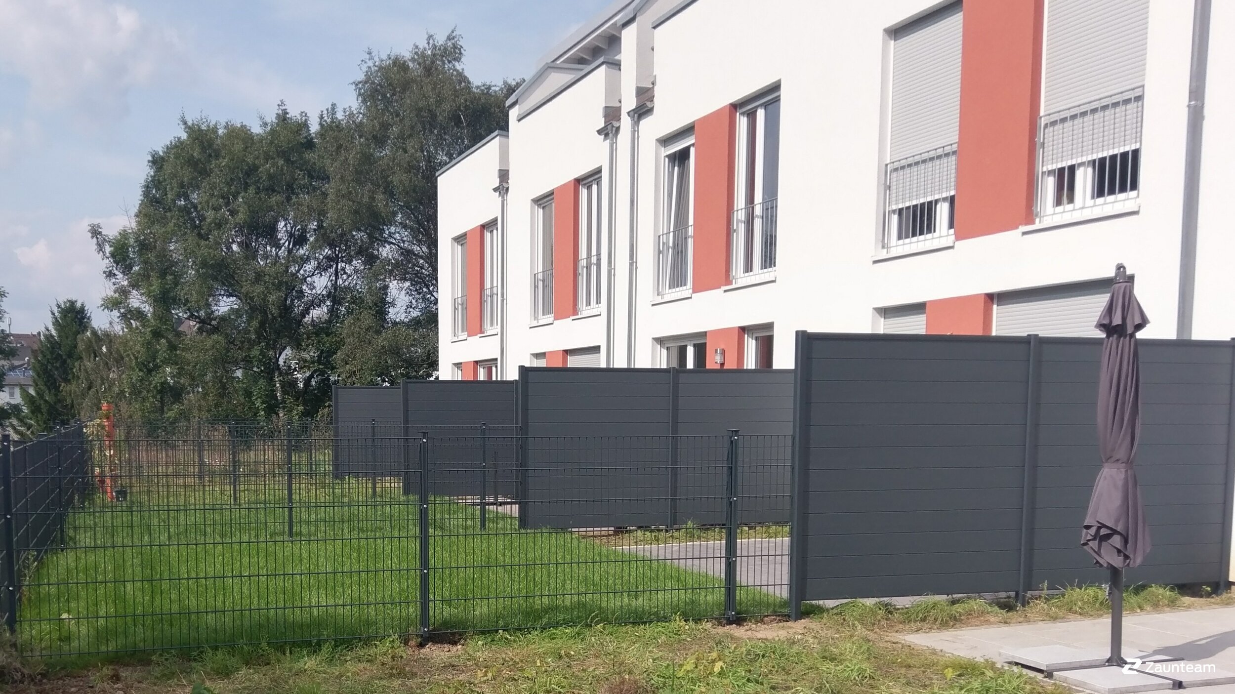 WPC Sichtschutz aus dem 2017 in 42551 Velbert Deutschland von Zaunteam Essen.