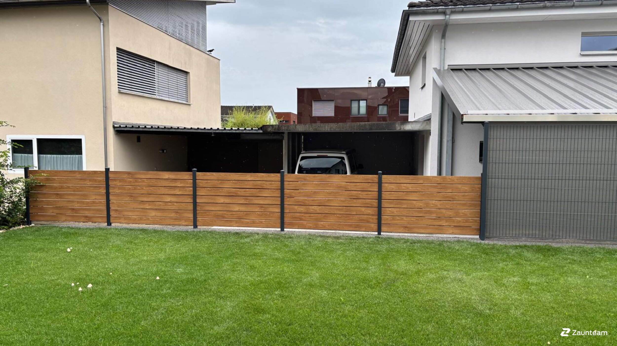 Aluminium Sichtschutz aus dem 2025 in 9444 Diepoldsau Schweiz von Zaunteam Rheintal.