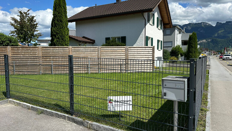 Clôture en panneau double fil de 2025 à 9444 Diepoldsau Suisse de Zaunteam Rheintal.