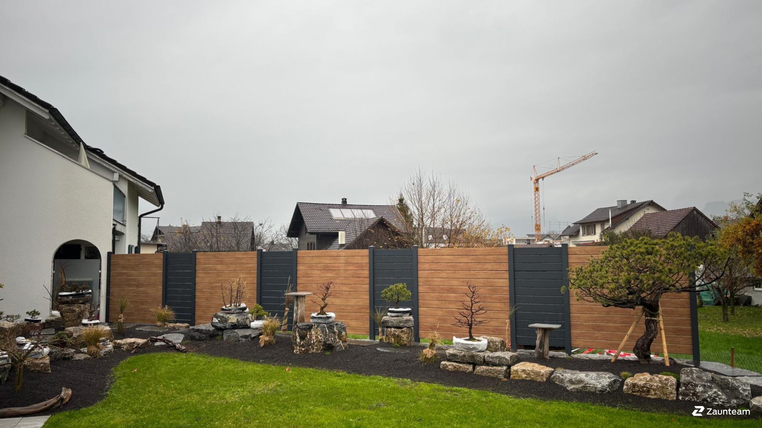 Protection brise-vue en aluminium de 2025 à 9444 Diepoldsau Suisse de Zaunteam Rheintal.