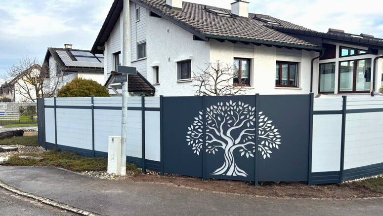 Protection brise-vue en aluminium de 2026 à 9445 Rebstein Suisse de Zaunteam Rheintal.