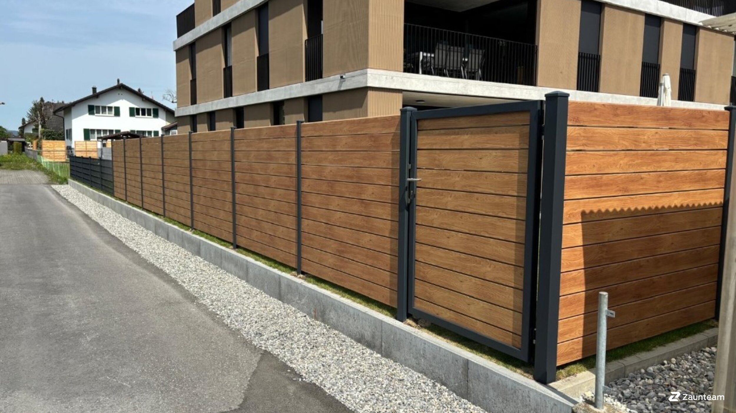 Protection brise-vue en aluminium de 2026 à 9462 Montlingen Suisse de Zaunteam Rheintal.