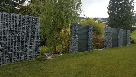 Aluminium Sichtschutz aus dem 2020 in 9403 Goldach Schweiz von Zaunteam Rheintal.