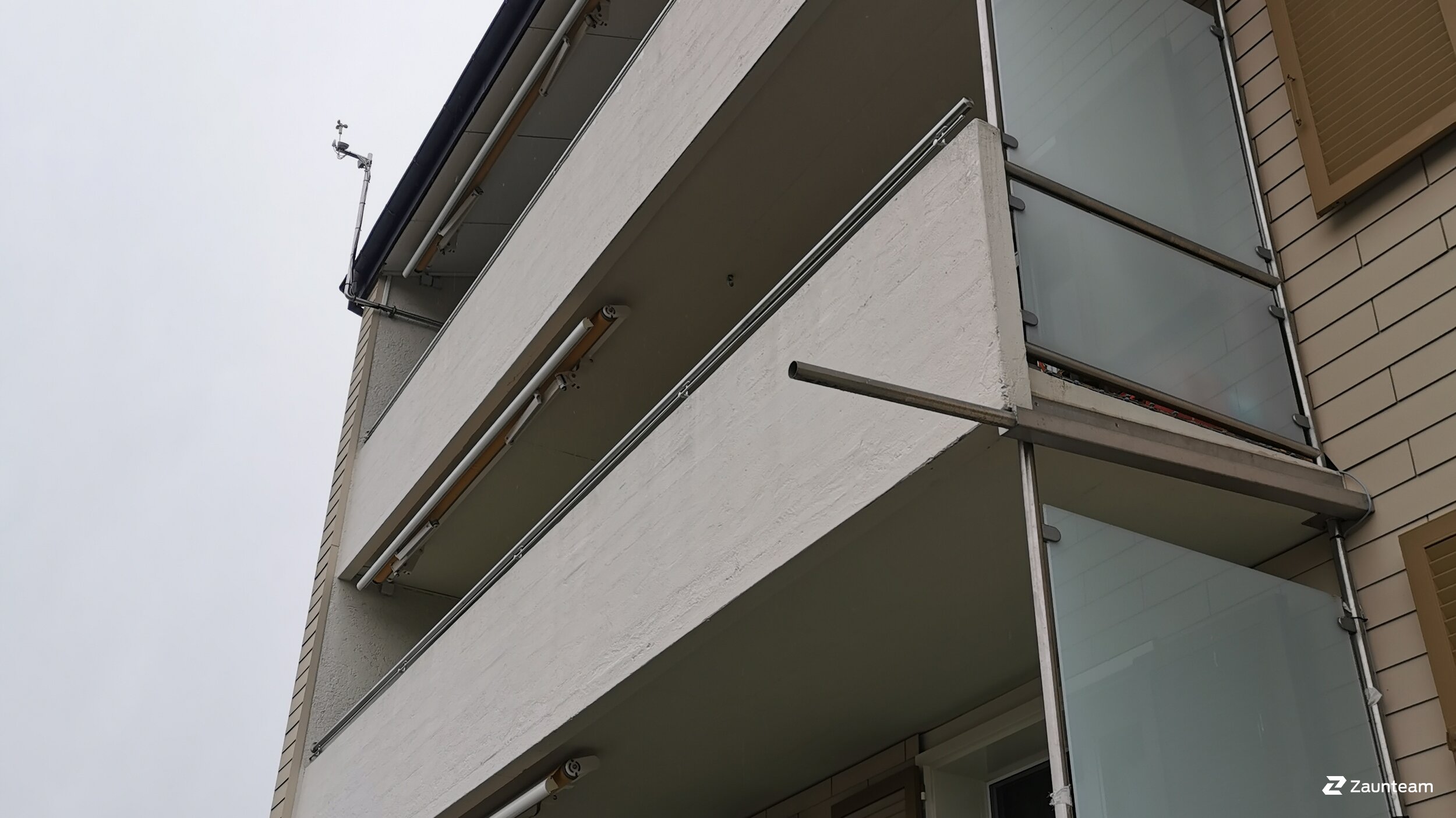 Glas Sichtschutz aus dem 2019 in 9100 Herisau Schweiz von Zaunteam Appenzellerland.