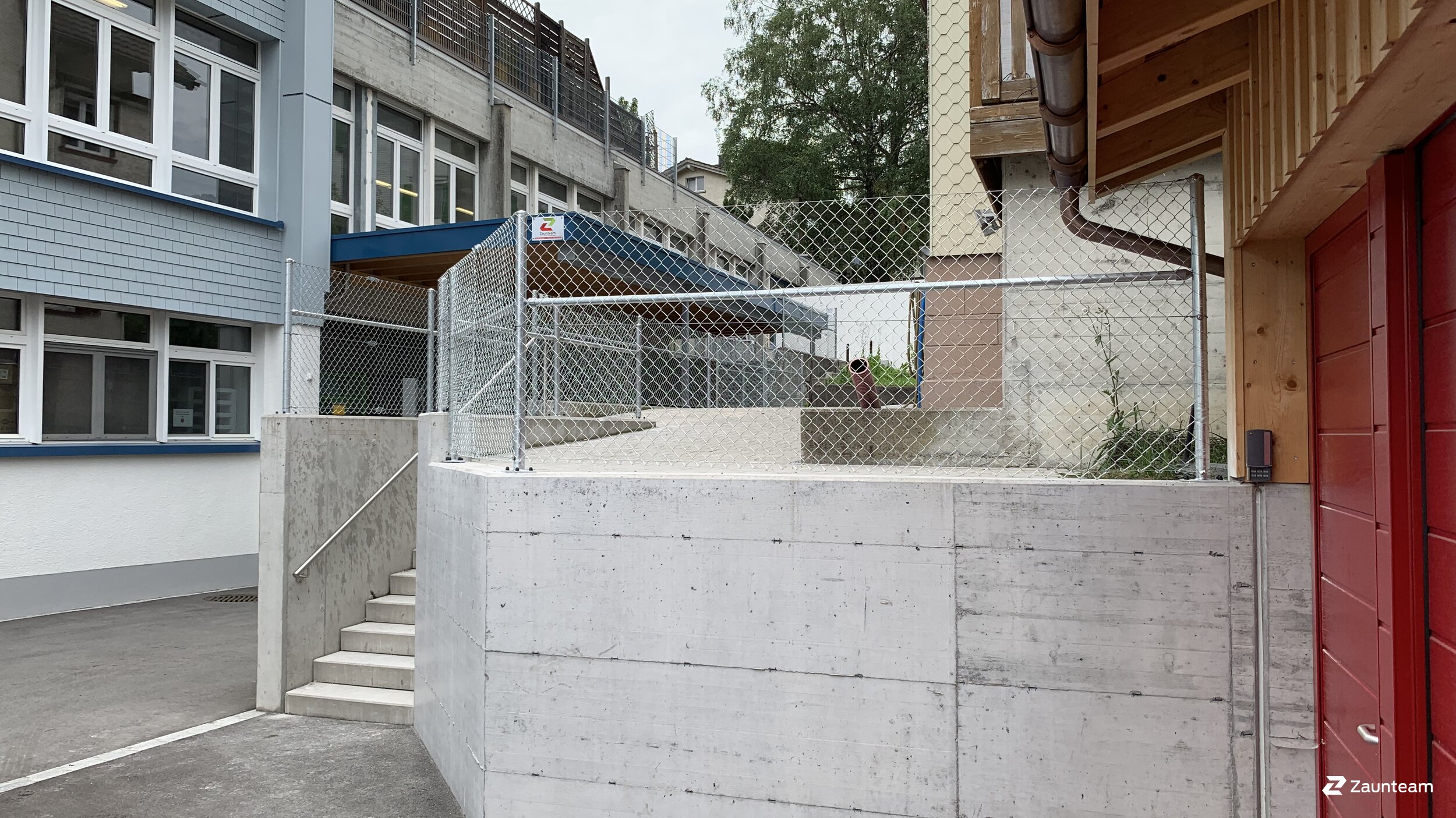 Diagonalgeflecht aus dem 2019 in 9055 Bühler Schweiz von Zaunteam Appenzellerland.