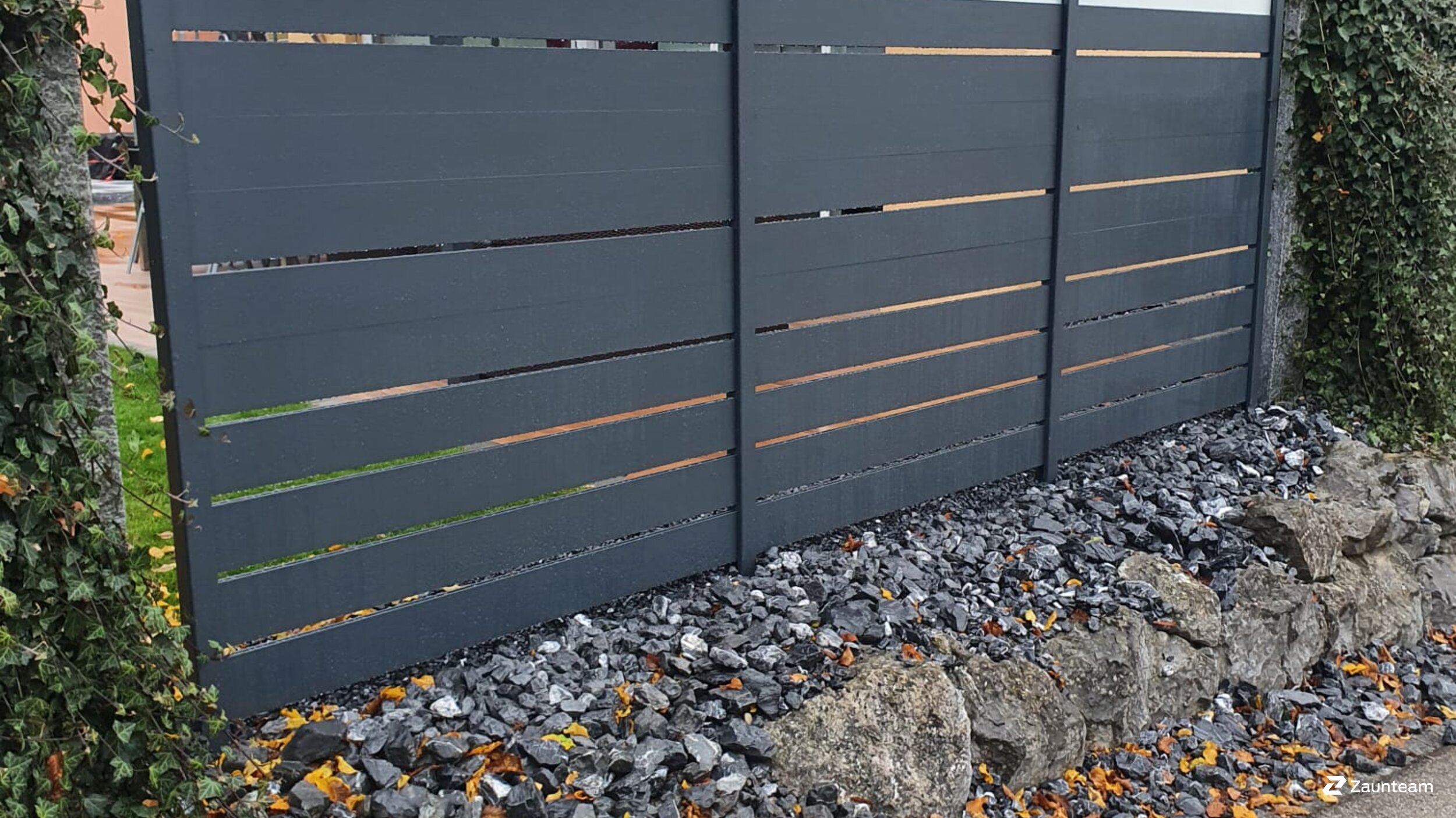 Aluminium Sichtschutz aus dem 2020 in 9230 Flawil Schweiz von Zaunteam Appenzellerland.