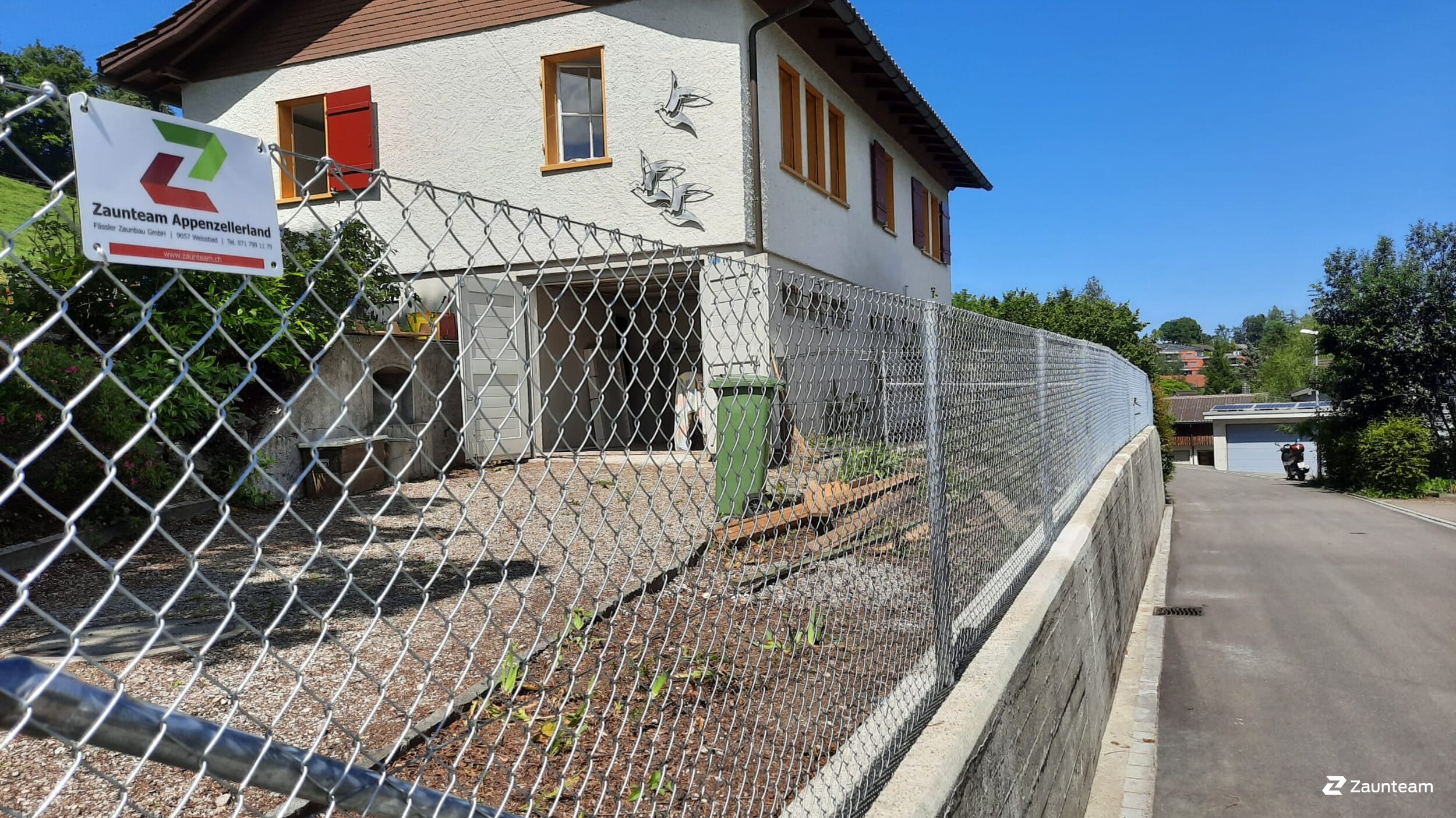Diagonalgeflecht aus dem 2020 in 9113 Degersheim Schweiz von Zaunteam Appenzellerland.