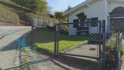 Grillage simple torsion de 2021 à 9052 Niederteufen Suisse de Zaunteam Appenzellerland.