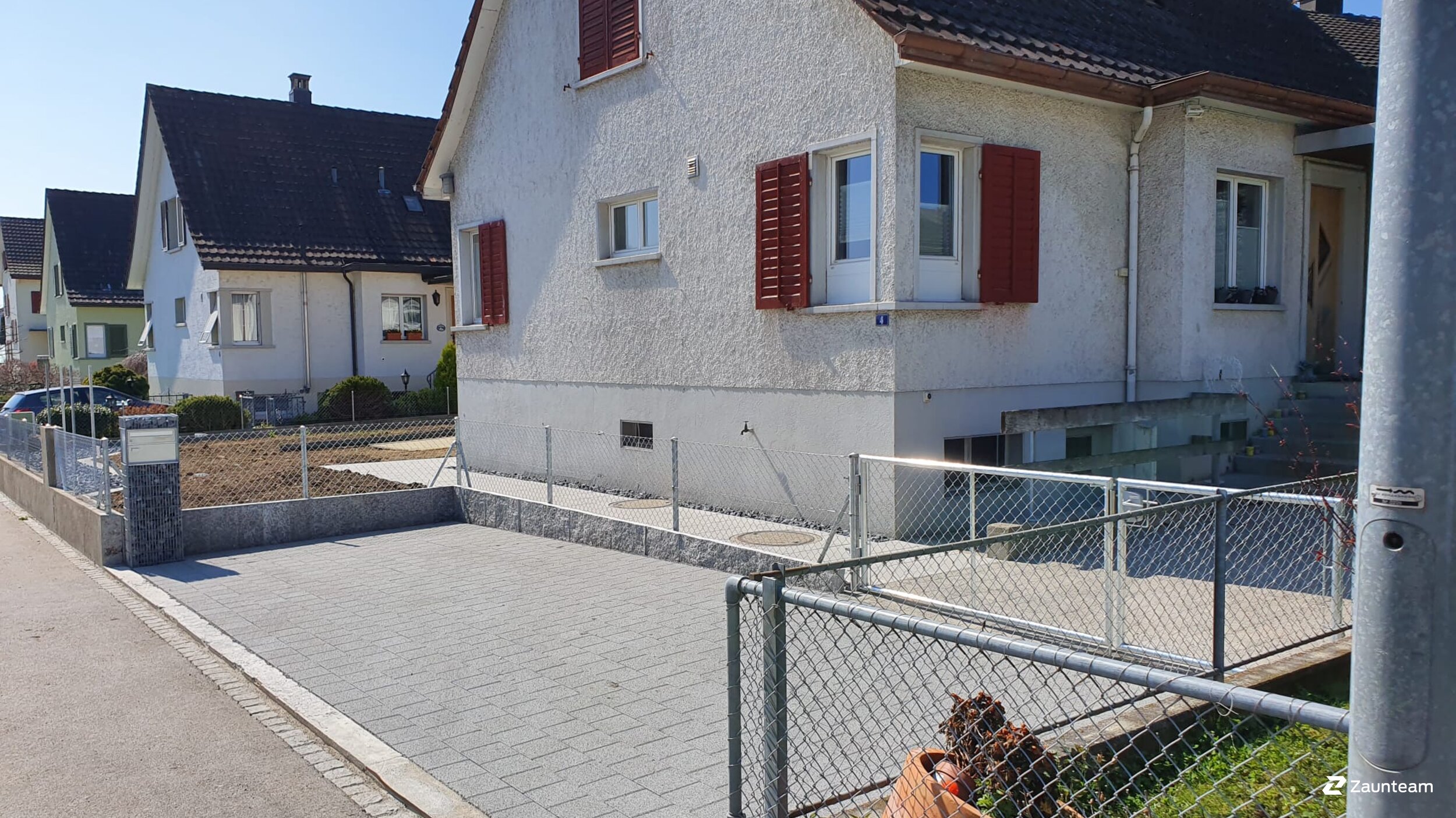 Diagonalgeflecht aus dem 2020 in 8590 Romanshorn Schweiz von Zaunteam Appenzellerland.