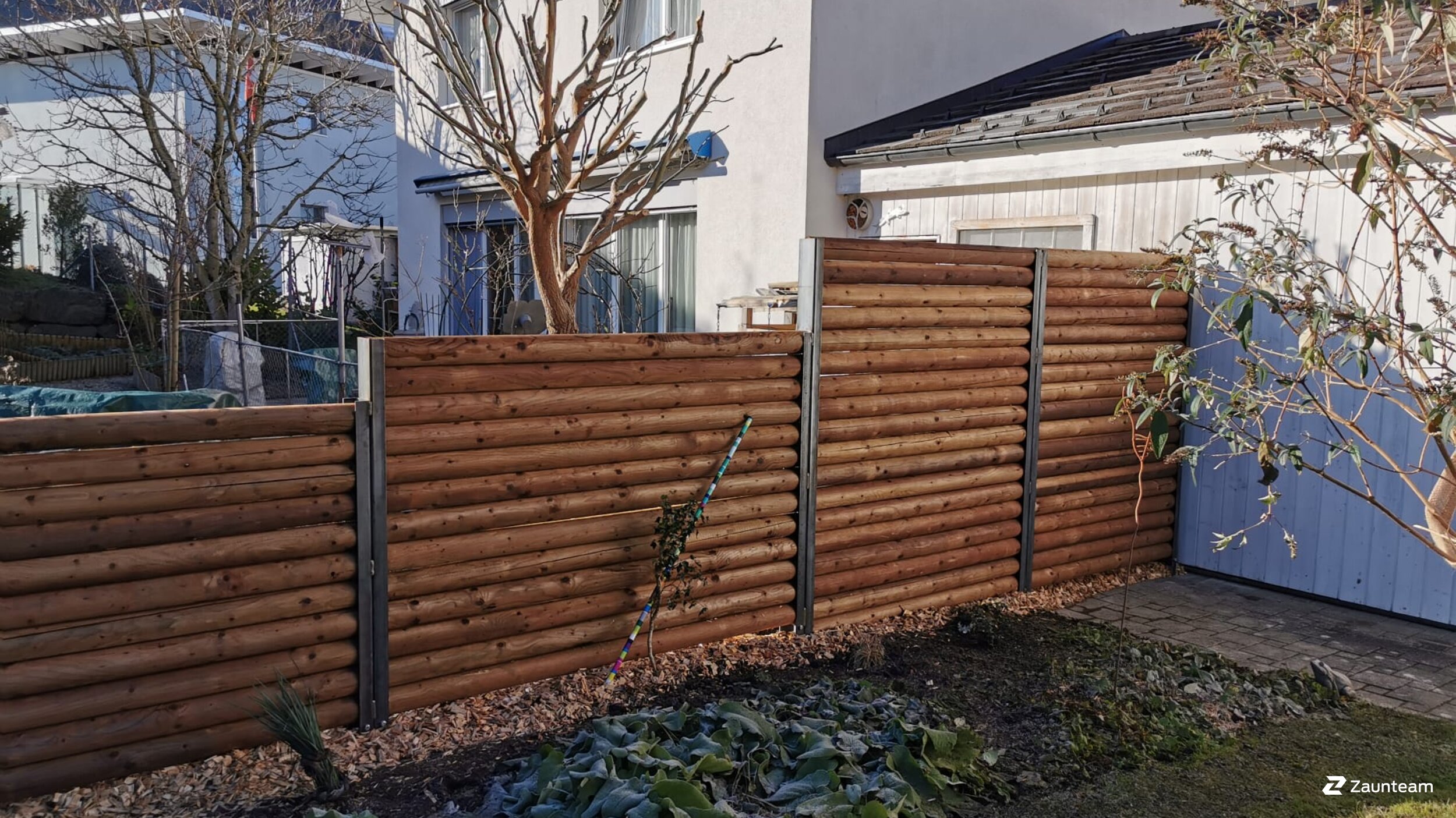 Holz Sichtschutz aus dem 2020 in 9050 Appenzell Schweiz von Zaunteam Appenzellerland.
