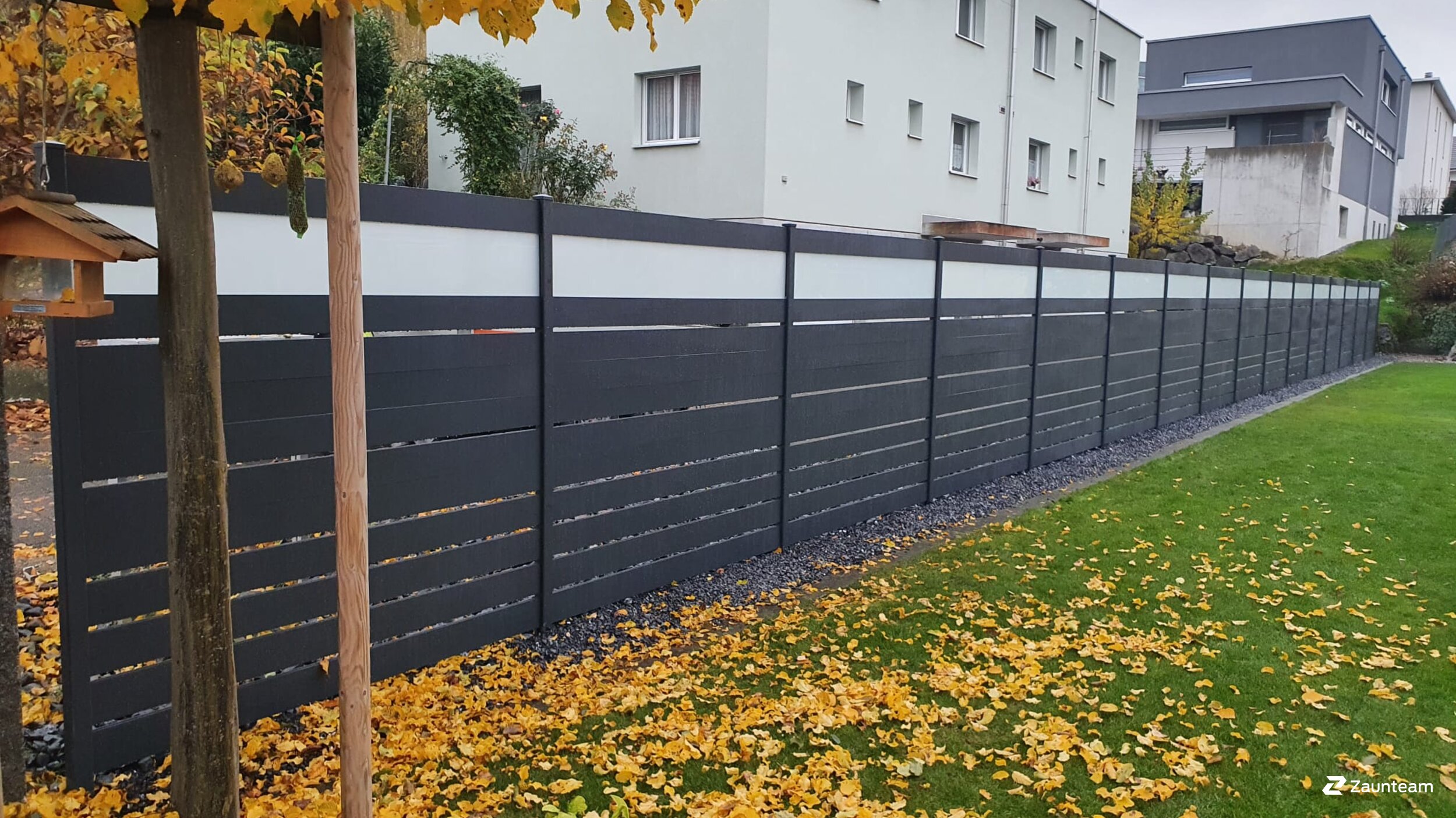 Aluminium Sichtschutz aus dem 2020 in 9230 Flawil Schweiz von Zaunteam Appenzellerland.