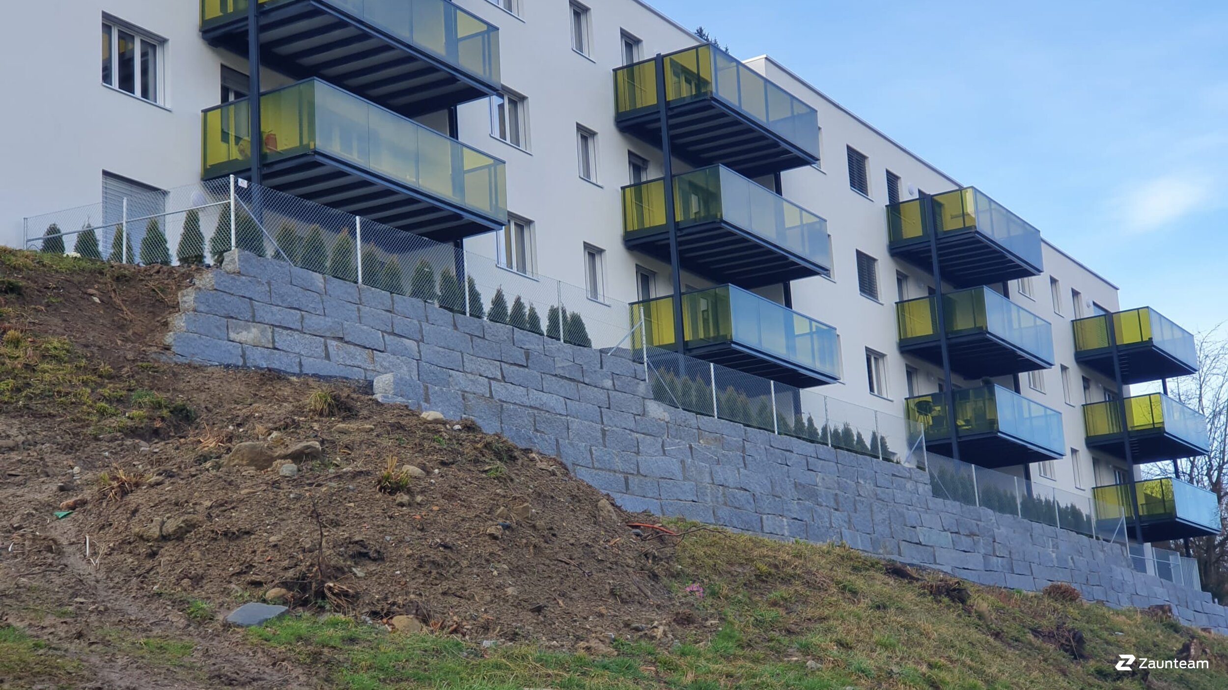 Diagonalgeflecht aus dem 2020 in 9012 St. Gallen Schweiz von Zaunteam Appenzellerland.