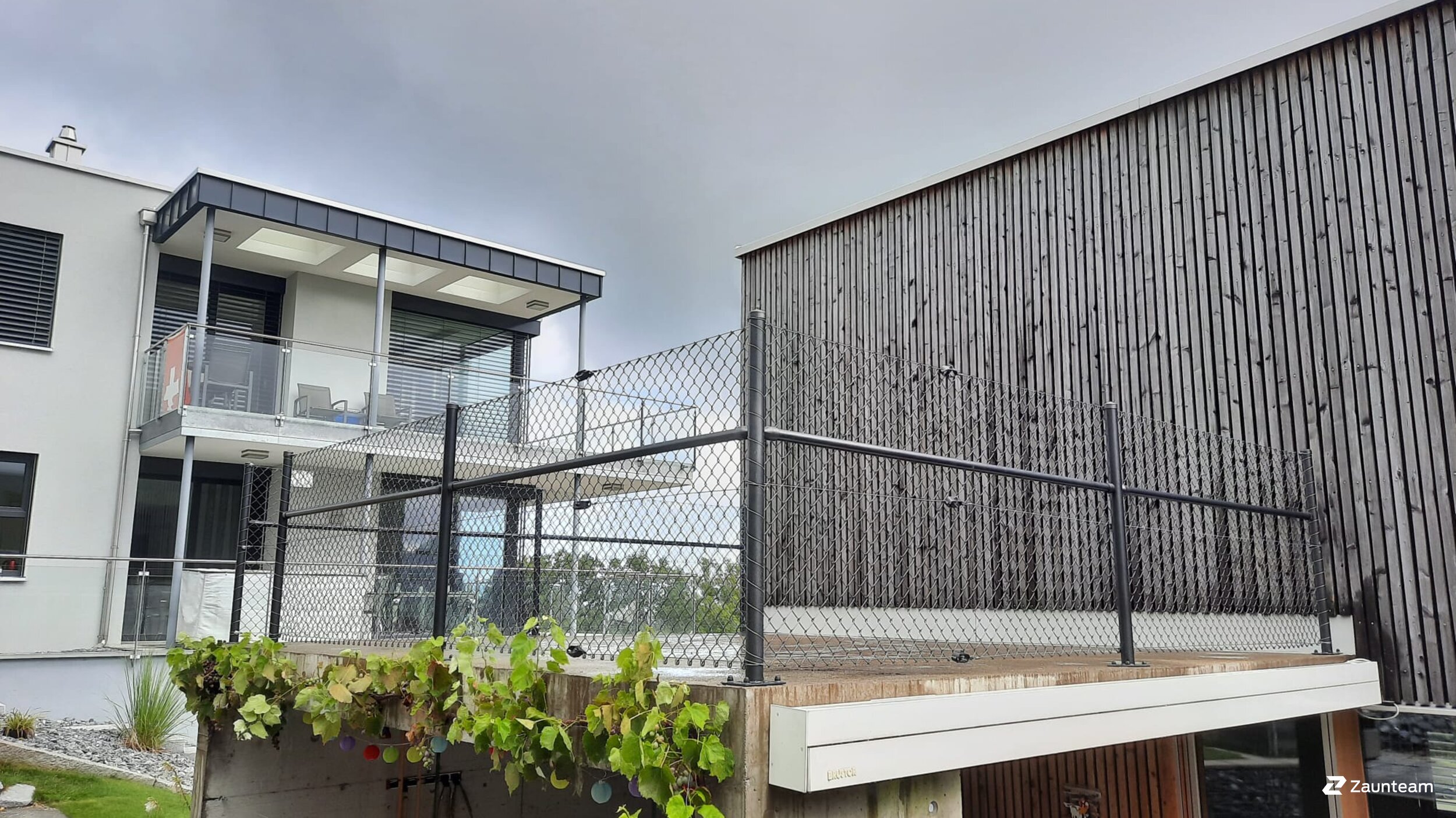 Maschendrahtzaun aus dem 2020 in 9410 Heiden Schweiz von Zaunteam Appenzellerland.