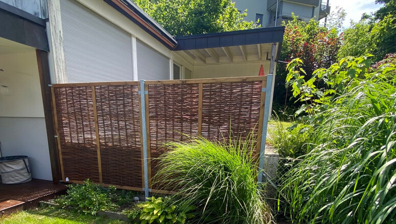 Natur Sichtschutz aus dem 2025 in 9014 St.Gallen Schweiz von Zaunteam Appenzellerland.