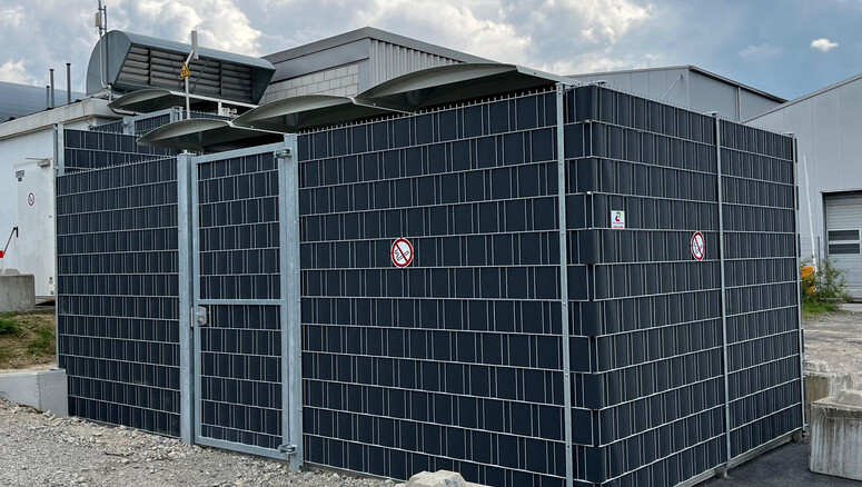 Flecht Sichtschutz aus dem 2025 in 9200 Gossau Schweiz von Zaunteam Appenzellerland.