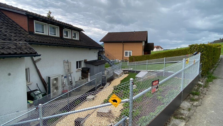 Maschendrahtzaun aus dem 2025 in 9050 Appenzell Schweiz von Zaunteam Appenzellerland.