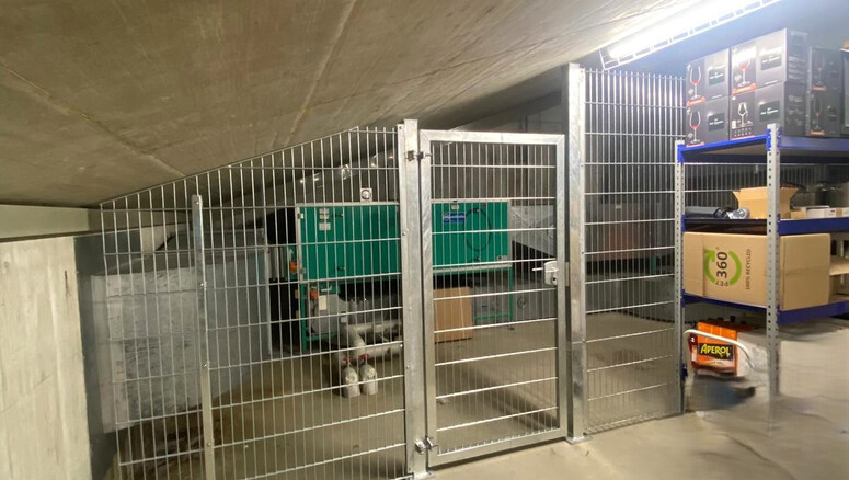 Doppelstabmattenzaun aus dem 2025 in 9000 St. Gallen Schweiz von Zaunteam Appenzellerland.