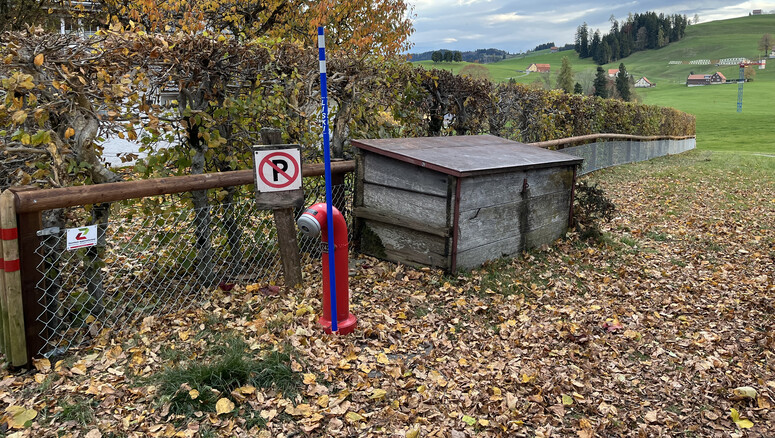 Halbrundlattenzaun aus dem 2025 in 9042 Speicher AR Schweiz von Zaunteam Appenzellerland.
