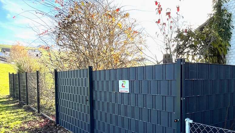 Flecht Sichtschutz aus dem 2025 in 9064 Hundwil Schweiz von Zaunteam Appenzellerland.