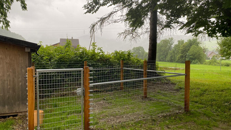 Knotengitter aus dem 2025 in 9108 Urnäsch Schweiz von Zaunteam Appenzellerland.