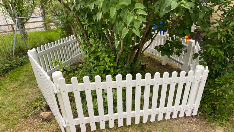 Kunststoff Zaun aus dem 2025 in 9057 Weissbad Schweiz von Zaunteam Appenzellerland.