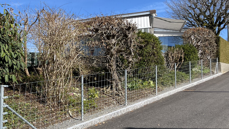 Knotengitter aus dem 2025 in 9053 Teufen Schweiz von Zaunteam Appenzellerland.