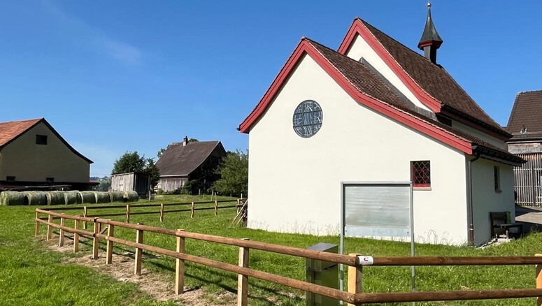 Halbrundlattenzaun aus dem 2025 in 9050 Appenzell Enggenhütten Schweiz von Zaunteam Appenzellerland.