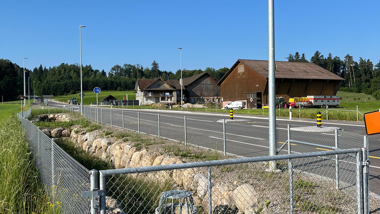 Maschendrahtzaun aus dem 2025 in 9533 Kirchberg SG Schweiz von Zaunteam Appenzellerland.