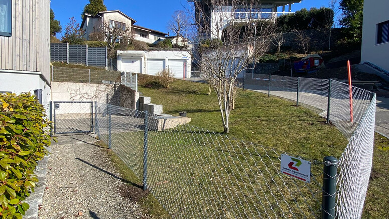 Maschendrahtzaun aus dem 2025 in 9052 Niederteufen Schweiz von Zaunteam Appenzellerland.