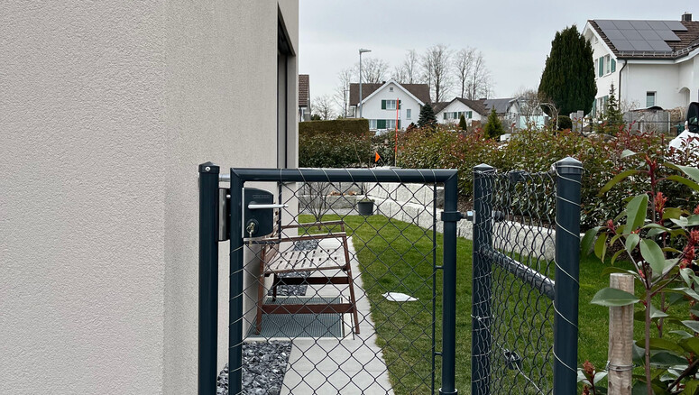 Maschendrahtzaun aus dem 2025 in 9032 Engelburg Schweiz von Zaunteam Appenzellerland.