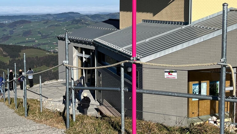 Clôture en câble métallique de 2024 à 9057 Weissbad / Ebenalp Suisse de Zaunteam Appenzellerland.