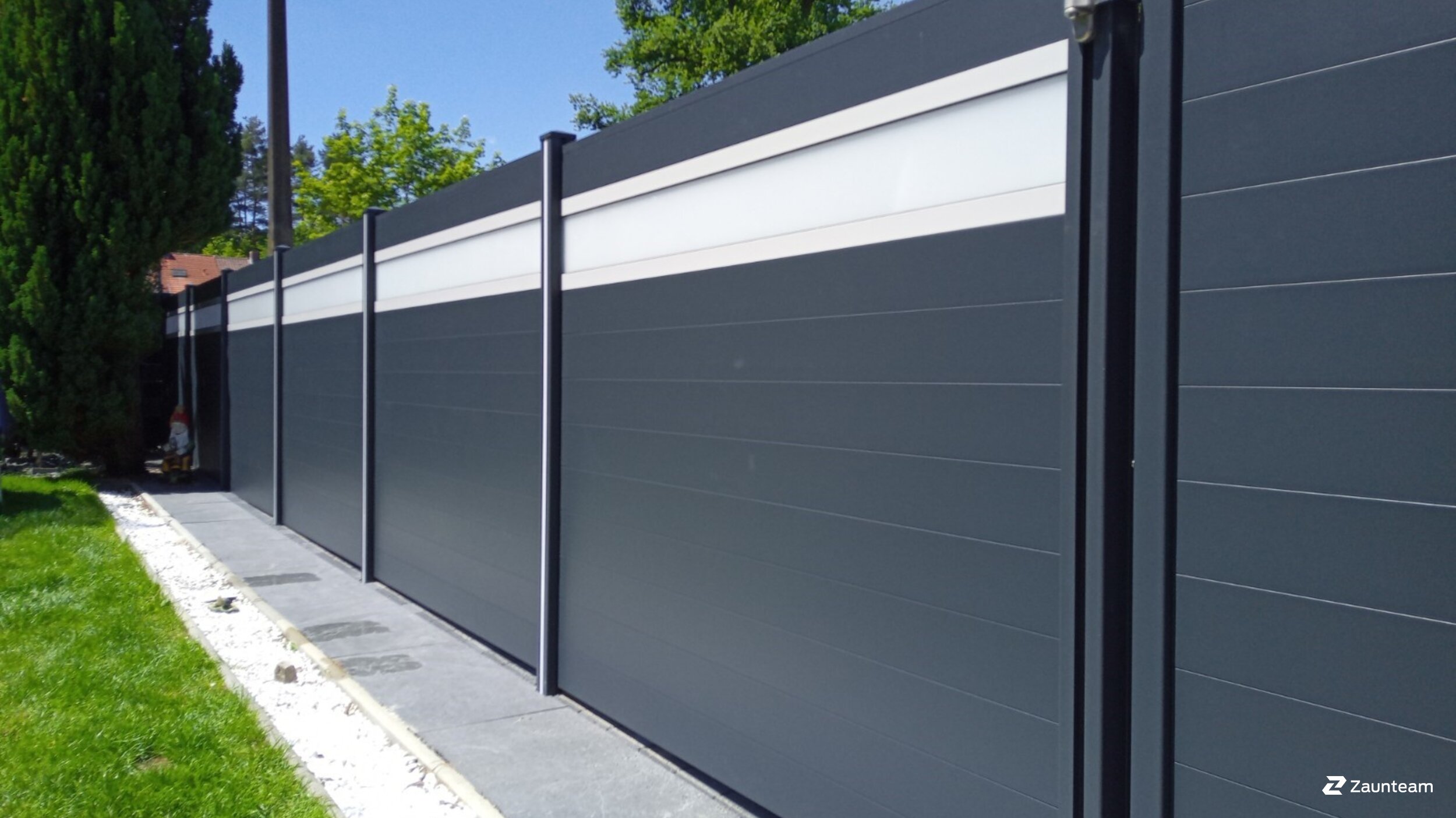 Aluminium Sichtschutz aus dem 2020 in 90473 Nürnberg Deutschland von Zaunteam Nürnberg.