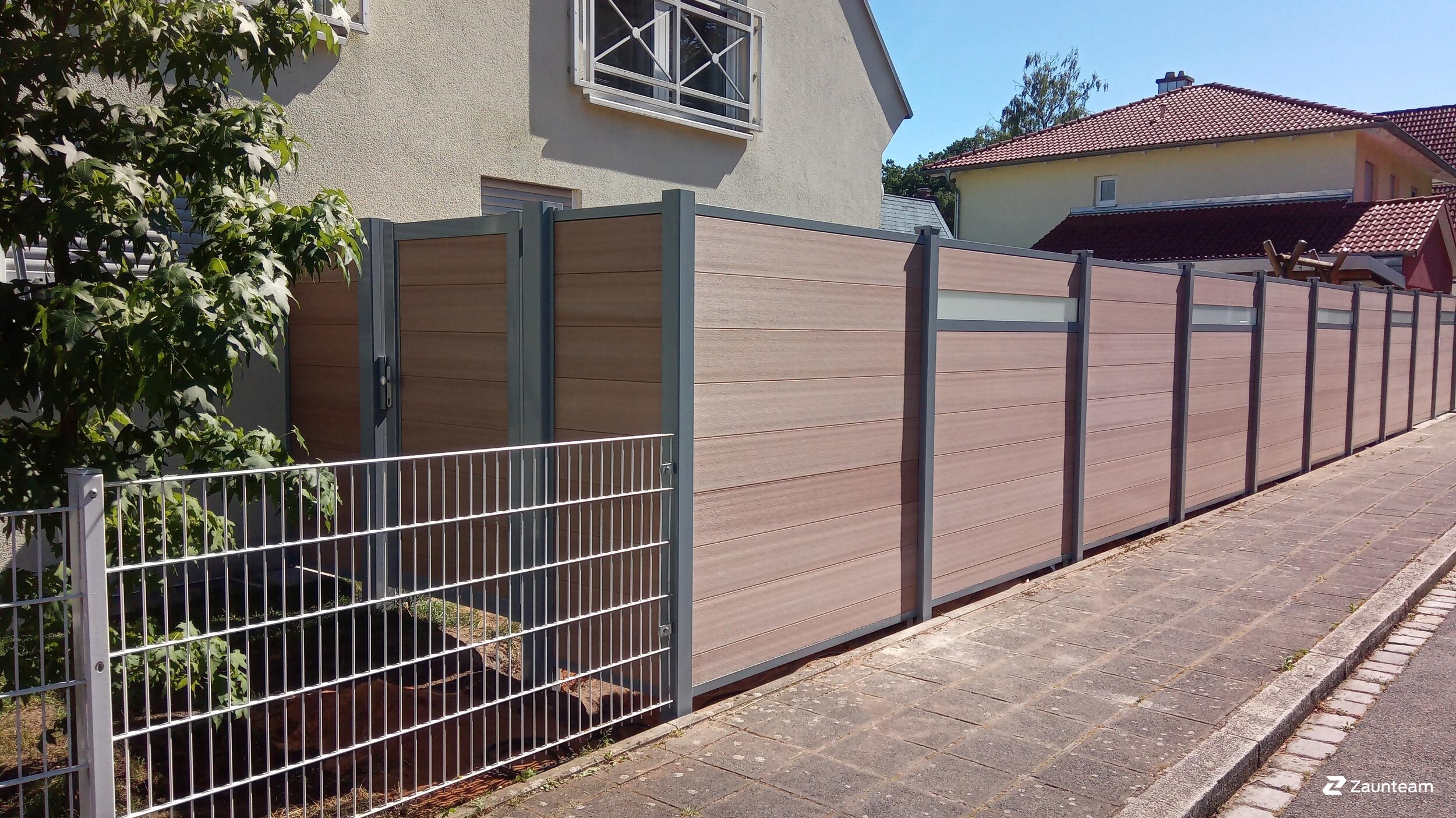 WPC Sichtschutz aus dem 2018 in 90417 Nürnberg Deutschland von Zaunteam Nürnberg.