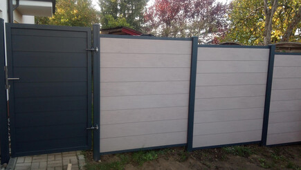 WPC Sichtschutz aus dem 2019 in 90562 Kalchreuth Deutschland von Zaunteam Nürnberg.