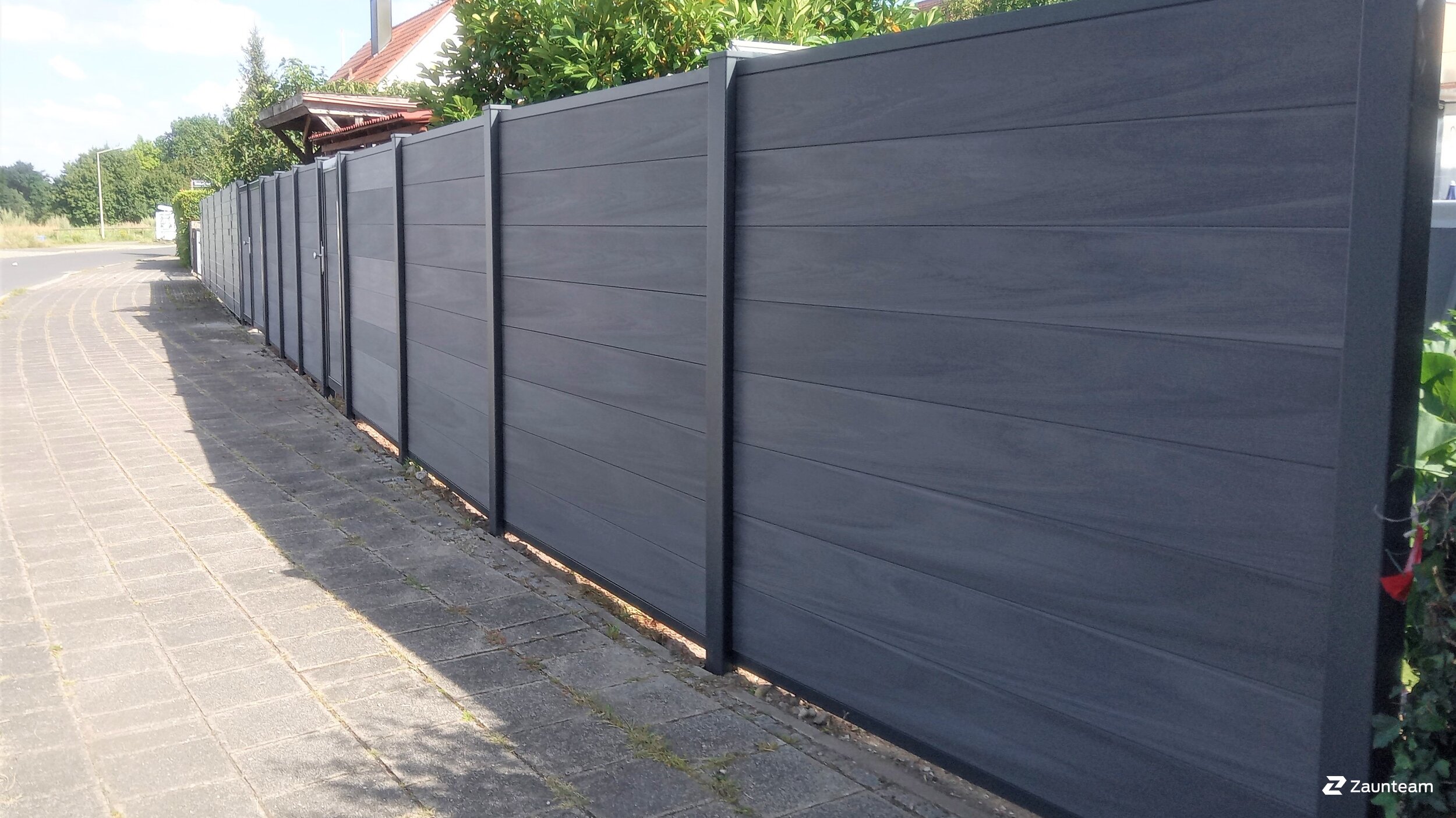 Kunststoff Sichtschutz aus dem 2021 in 90449 Nürnberg Deutschland von Zaunteam Nürnberg.